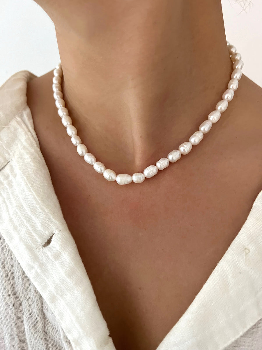 PERFECT PEARL NECKLACE – ALV Jewels