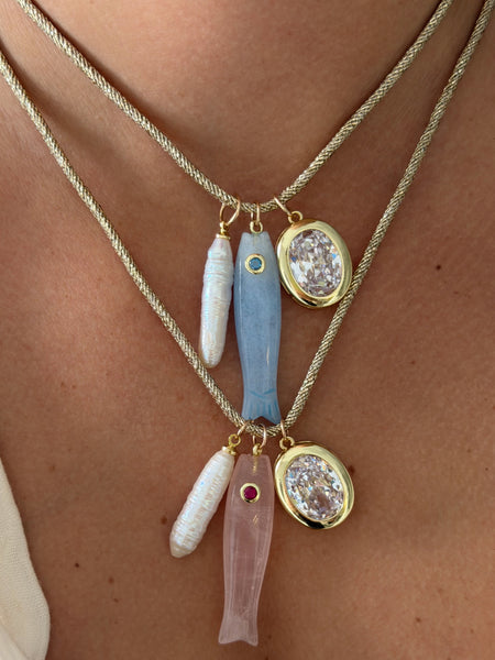 LEWIS FISH CORD NECKLACE – ALV Jewels